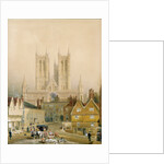 Lincoln Cathedral by Peter De Wint