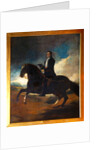Equestrian portrait of the Duke of Wellington by Francisco de Goya
