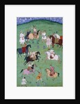 A Game of Polo. India, 17th century by Unknown
