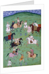 A Game of Polo. India, 17th century by Unknown