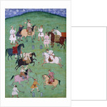 A Game of Polo. India, 17th century by Unknown