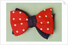 Two contrasting bow ties with poker dot pattern by Turnbull and Asser Ltd.