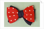 Two contrasting bow ties with poker dot pattern by Turnbull and Asser Ltd.