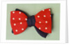 Two contrasting bow ties with poker dot pattern by Turnbull and Asser Ltd.