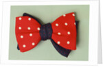 Two contrasting bow ties with poker dot pattern by Turnbull and Asser Ltd.
