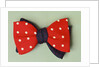 Two contrasting bow ties with poker dot pattern by Turnbull and Asser Ltd.