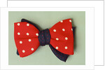 Two contrasting bow ties with poker dot pattern by Turnbull and Asser Ltd.