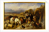 The Drover's Departure, a Scene in the Grampians by Edwin Henry LandseerRA) (Sir