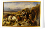 The Drover's Departure, a Scene in the Grampians by Edwin Henry LandseerRA) (Sir