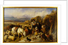 The Drover's Departure, a Scene in the Grampians by Edwin Henry LandseerRA) (Sir