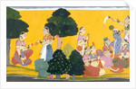Krishna with the Gopis. India, 18th century by Unknown