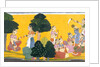 Krishna with the Gopis. India, 18th century by Unknown