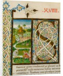 Initial S, from Pliny's Natural History. Italy, mid-15th century by Pliny the Elder