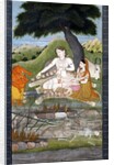Shiva and Family at the Burning Grounds by Unknown