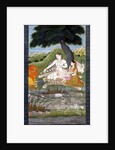 Shiva and Family at the Burning Grounds by Unknown