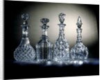Glass decanters by Unknown