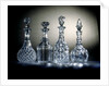 Glass decanters by Unknown