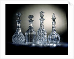 Glass decanters by Unknown