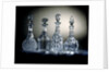 Glass decanters by Unknown