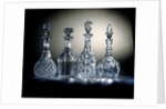 Glass decanters by Unknown