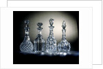 Glass decanters by Unknown
