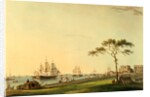 The Esplanade at Calcutta by Unknown