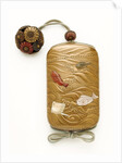 Inro depicting fish and sea creatures by Kakosai