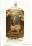 Inro depicting a horse by Kajikawa Bunryusai Tomohide