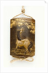 Inro depicting a horse by Kajikawa Bunryusai Tomohide