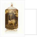 Inro depicting a horse by Kajikawa Bunryusai Tomohide
