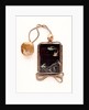Inro depicting birds in flight over the sea by Shibayama