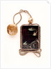 Inro depicting birds in flight over the sea by Shibayama