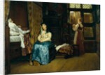 The Visit by Lawrence Alma-Tadema