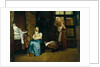 The Visit by Lawrence Alma-Tadema