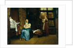 The Visit by Lawrence Alma-Tadema