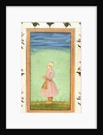 Standing figure of a boy with a jewelled dagger. Mughal, India, 18th century by Unknown