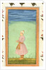 Standing figure of a boy with a jewelled dagger. Mughal, India, 18th century by Unknown