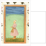 Standing figure of a boy with a jewelled dagger. Mughal, India, 18th century by Unknown