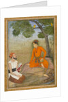 A Prince and a religious man by Unknown