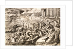 Helen Carried Off by the Trojan Warriors, attributed to Marcantonio Raimondi by Marcantonio Raimondi