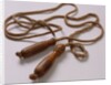 Skipping Rope with Wooden Handles. Britain, early 20th century by unknown