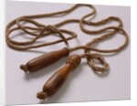 Skipping Rope with Wooden Handles. Britain, early 20th century by unknown