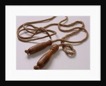 Skipping Rope with Wooden Handles. Britain, early 20th century by unknown
