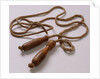 Skipping Rope with Wooden Handles. Britain, early 20th century by unknown