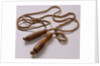 Skipping Rope with Wooden Handles. Britain, early 20th century by unknown
