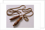 Skipping Rope with Wooden Handles. Britain, early 20th century by unknown