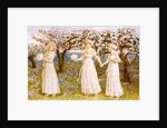 The Three Girls in White by Kate Greenaway