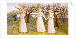 The Three Girls in White by Kate Greenaway