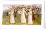 The Three Girls in White by Kate Greenaway