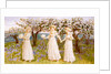 The Three Girls in White by Kate Greenaway